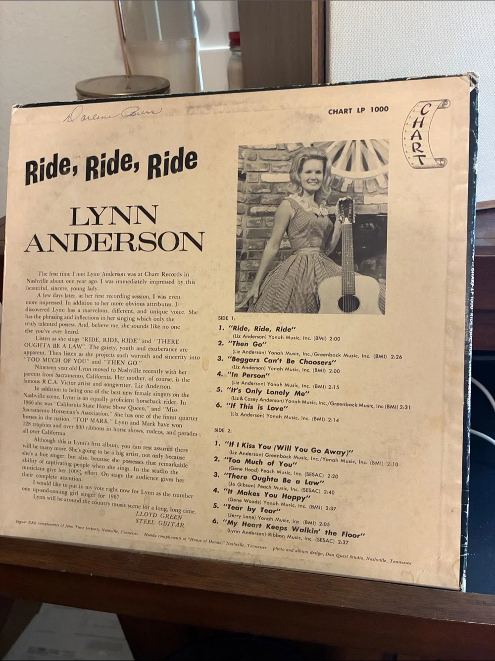 - Ride, Ride, Ride (Black Vinyl Cover) - Picture 2 of 4